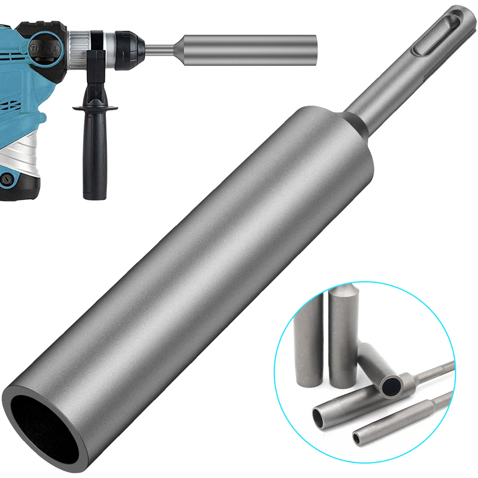 Power Tools Plus - Ground Rod Driver Durable 16mm/20mm Earth