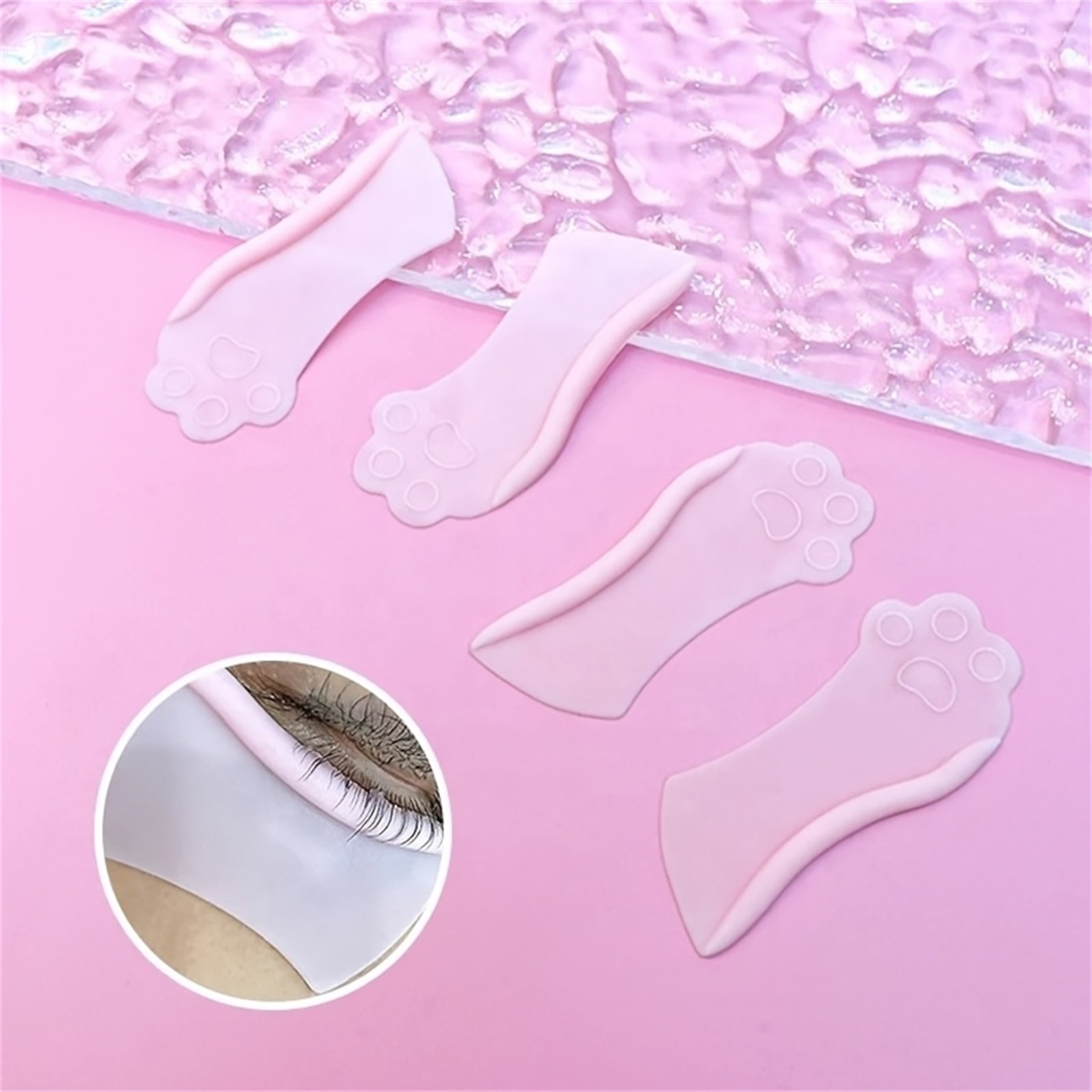 Power Tools Extension - PERMANIA 2Pcs Cat's Paw Silicone Eyelash
