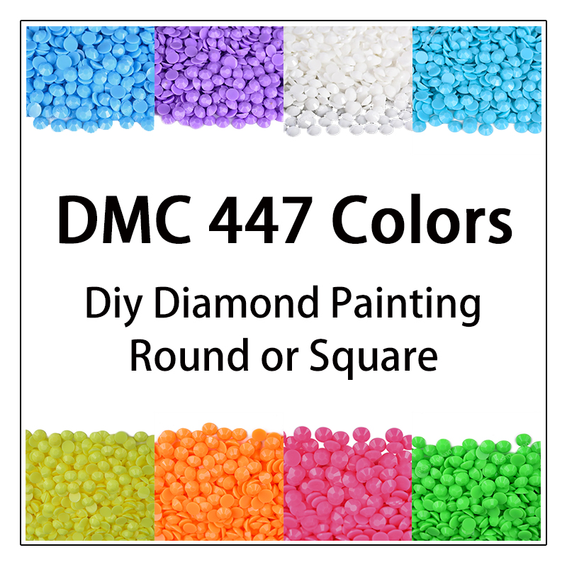 Power Tools Wholesale - DMC 447 Colors 5D Diy Diamond