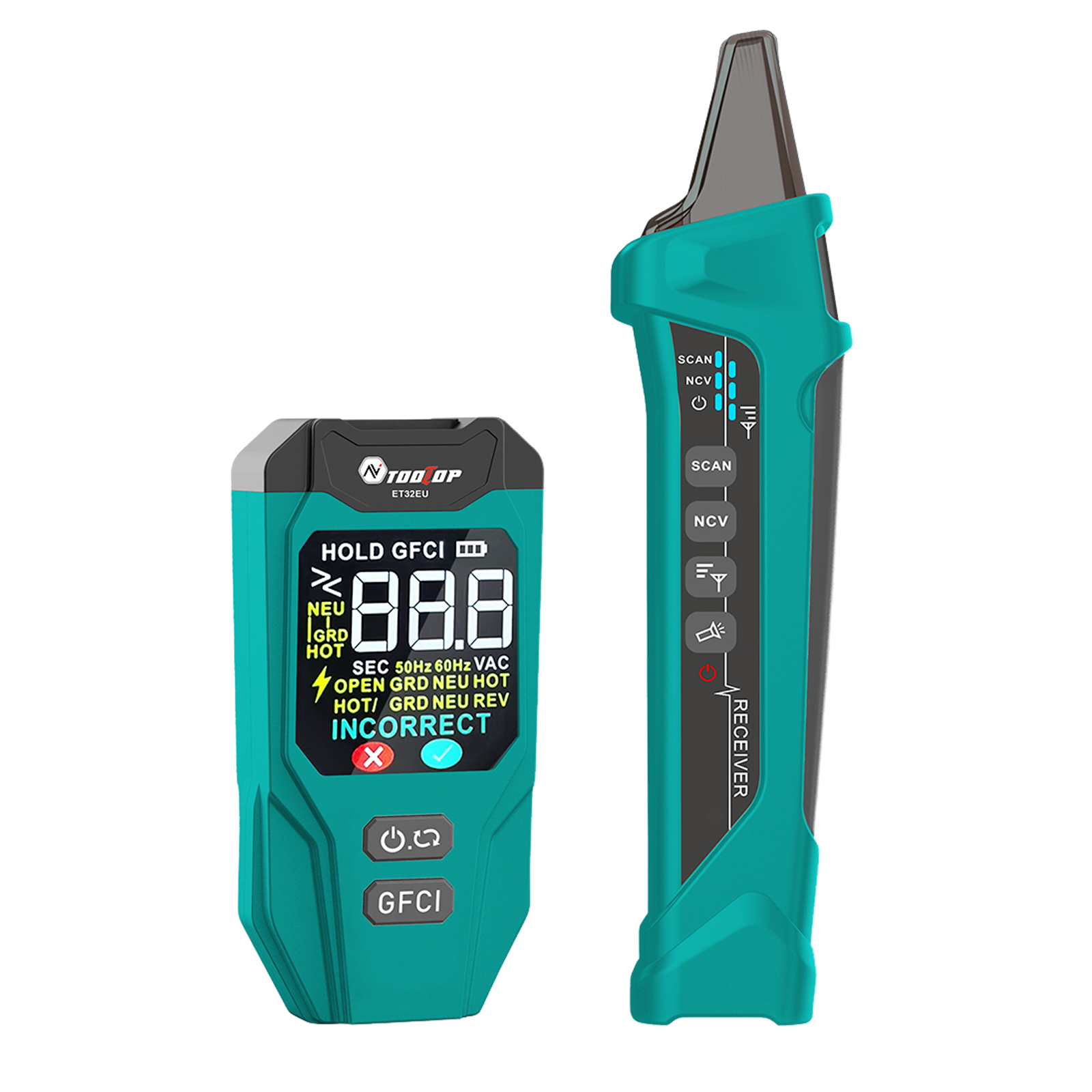 Power Tools Uk Review - TOOLTOP ET32 Digital Circuit Breaker Finder
