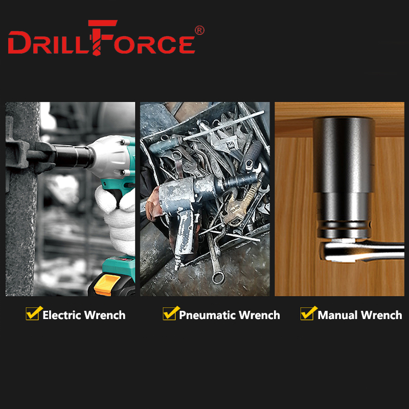 Drillforce 14-32mm Long Wrench - Power Tools Impact Wrench 评论和价格