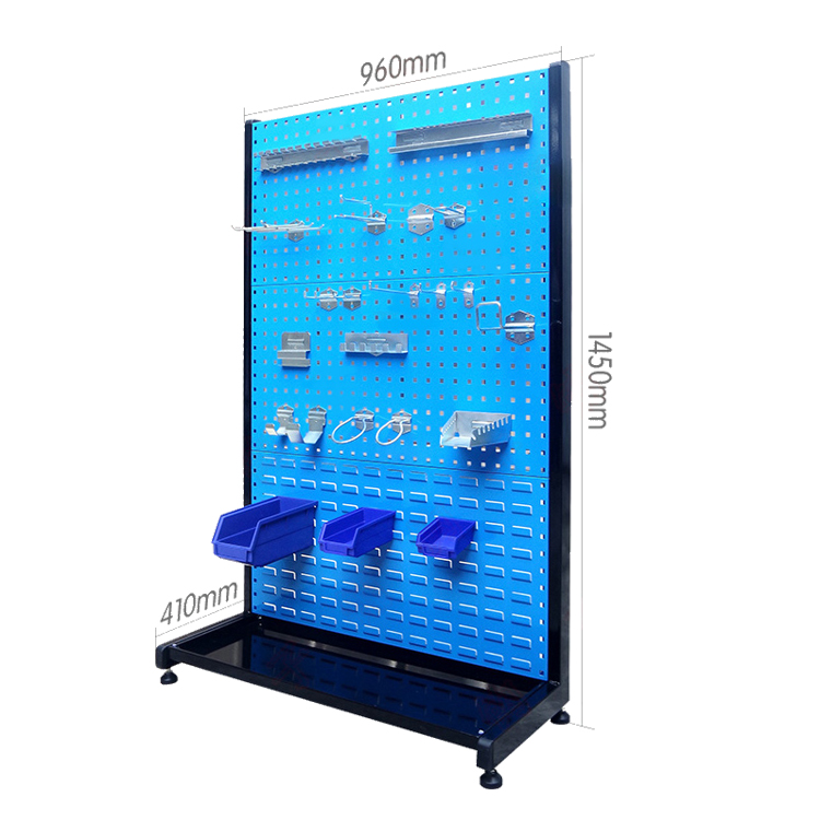 Steel Metal Pegboard For Hardw - Power Tools Display Rack 评论和价格