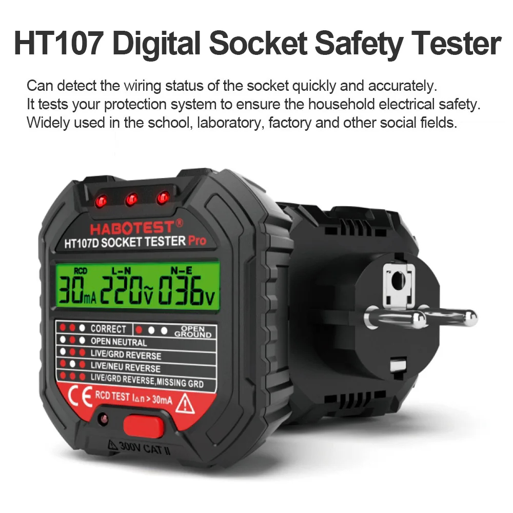 HT106/HT107 Digital Outlet Soc - Power Tools Uk Review 评论和价格