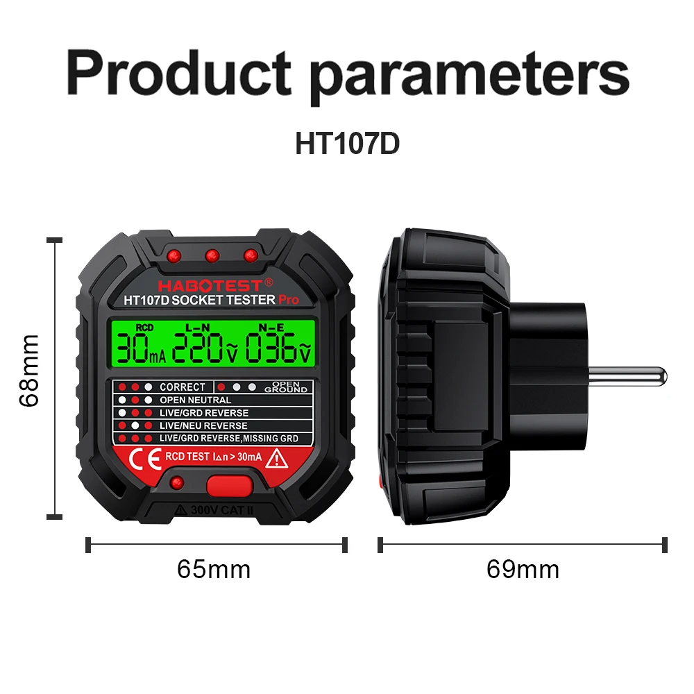 HT106/HT107 Digital Outlet Soc - Power Tools Uk Review 评论和价格