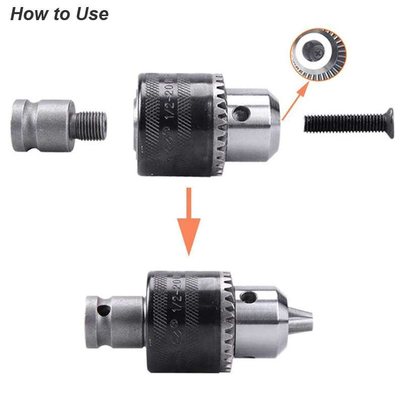 Drill Chuck Converter Adapter  - Power Tools Plus 评论和价格