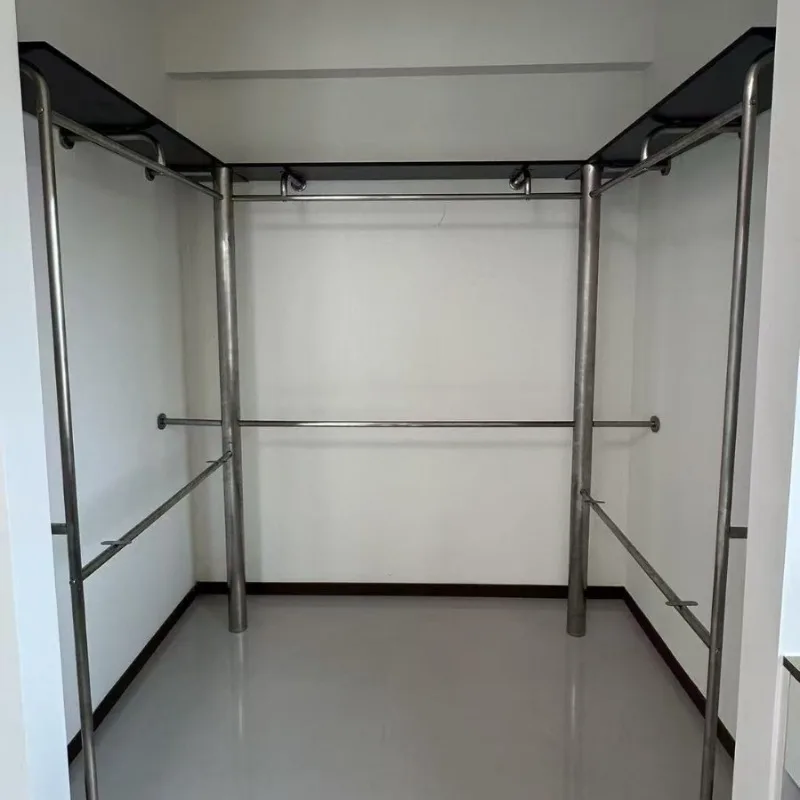 Stainless steel brushed clothi - Power Tools Display Rack 评论和价格