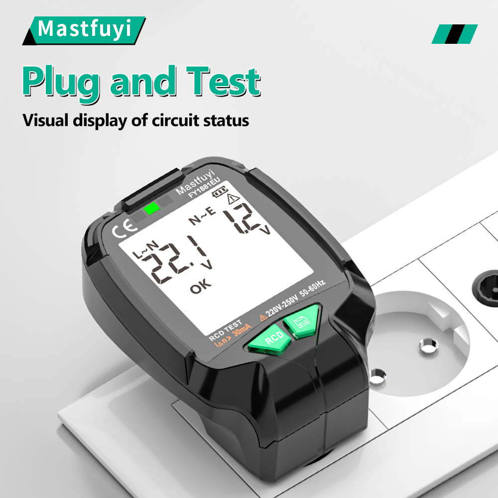 MASTFUYI FY1881 Socket Tester  - Power Tools Uk Review 评论和价格