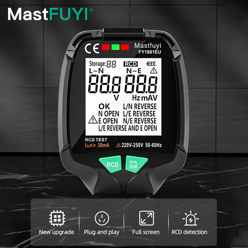 MASTFUYI FY1881 Socket Tester  - Power Tools Uk Review 评论和价格
