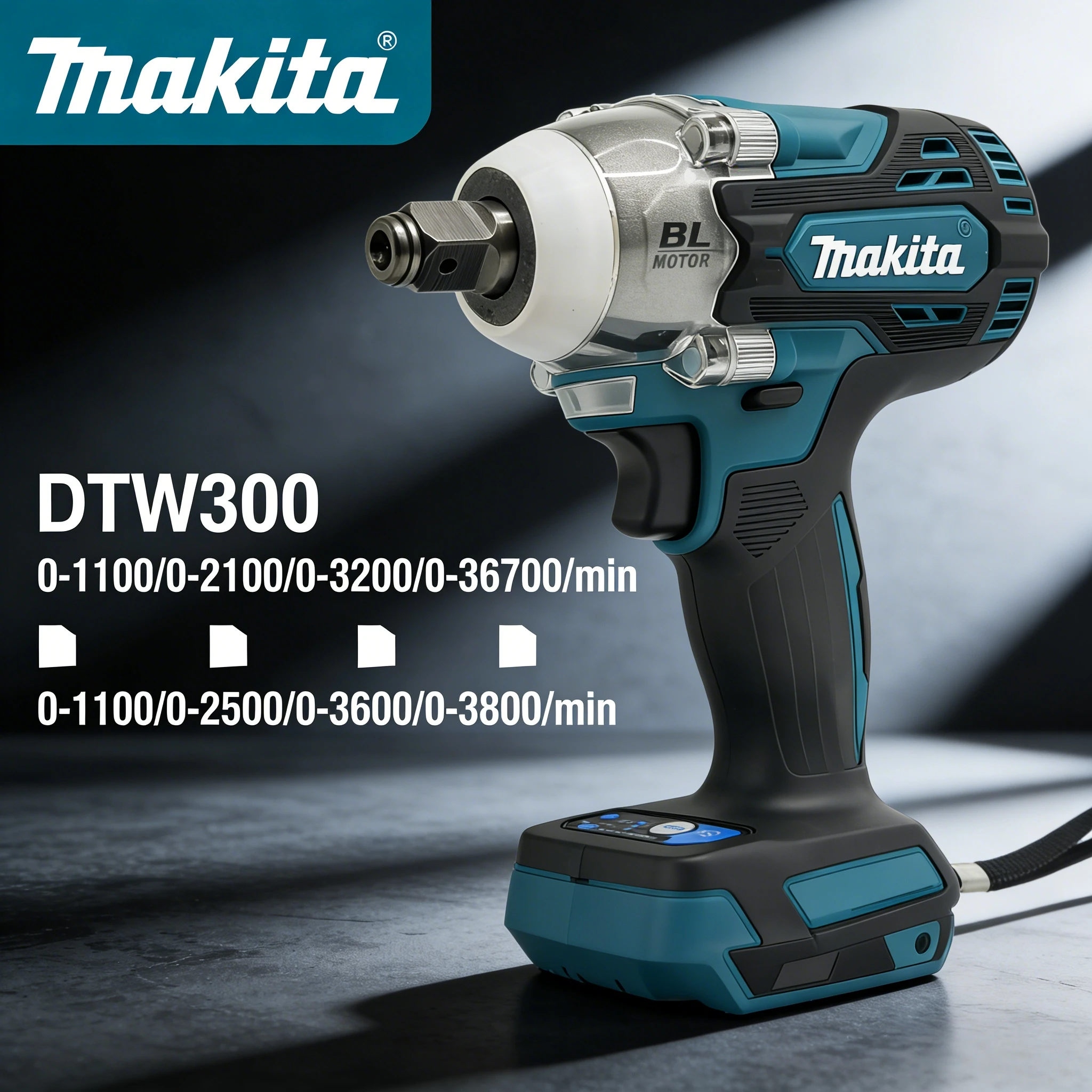 Makita DTW300Z Cordless Brushl - Power Tools Impact Wrench 评论和价格
