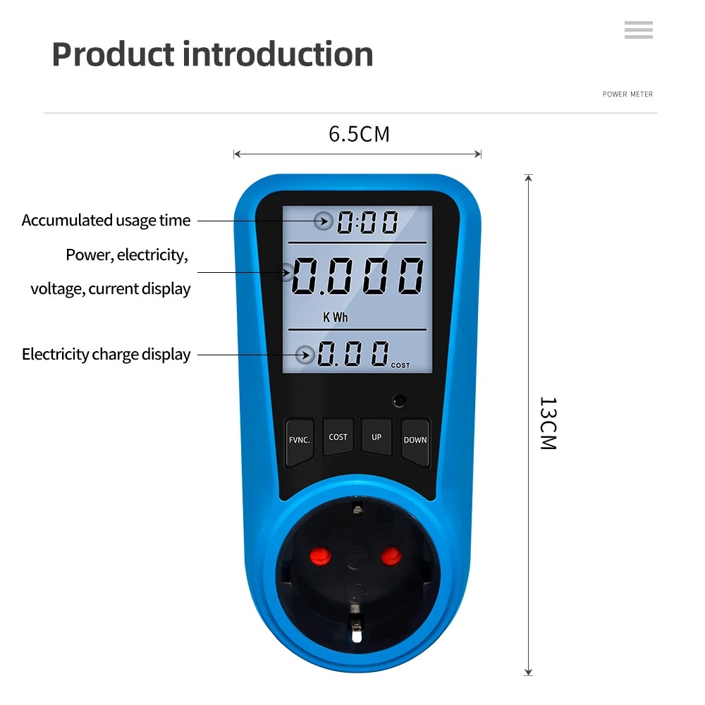 Digital Current Meter AC 230V  - Power Tools Uk Review 评论和价格