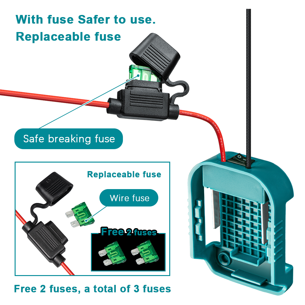 External Battery Adapter Conve - Power Tools Extension 评论和价格