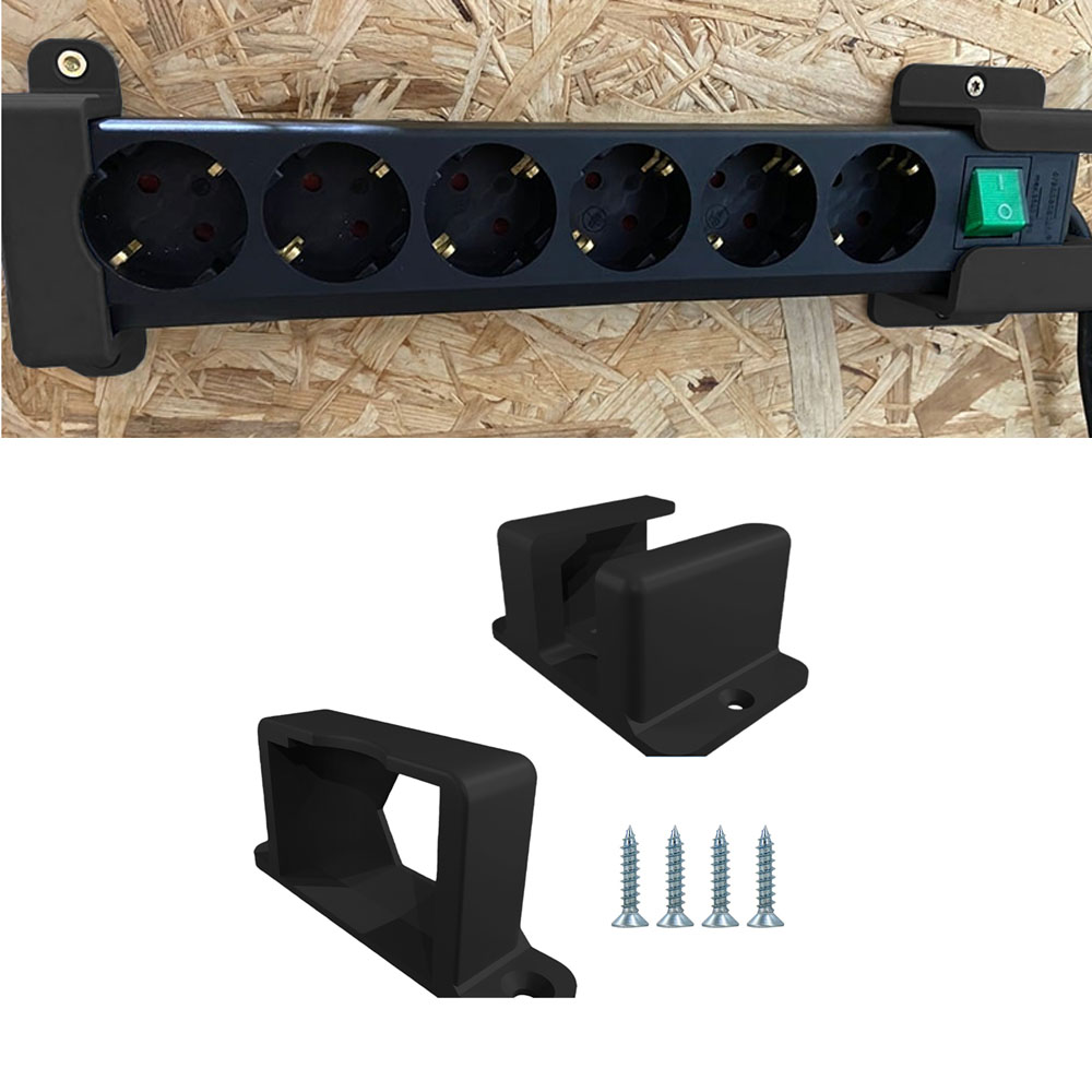 Power Strip Bracket With 4 Scr - Power Tools Display Rack 评论和价格