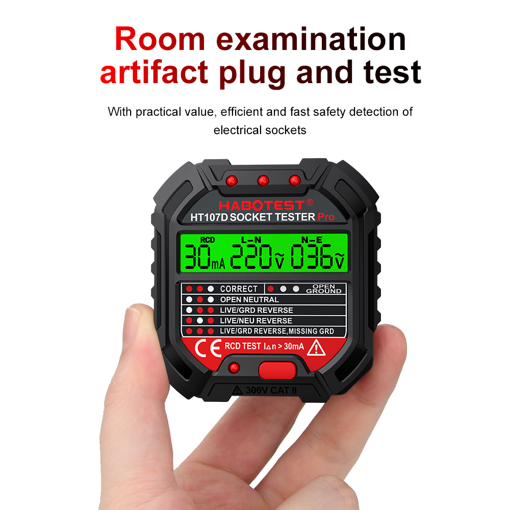 HABOTEST Socket Tester Voltage - Power Tools Uk Review 评论和价格