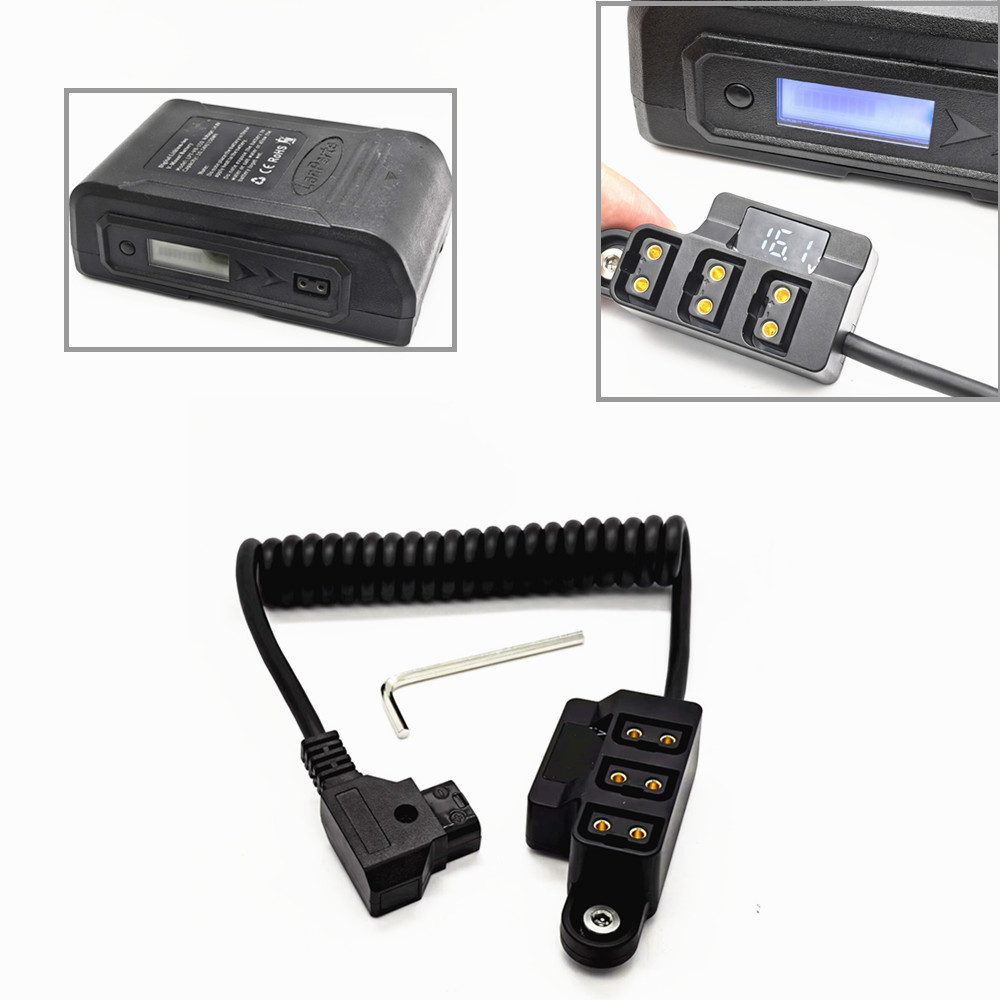 Male D-Tap Power Tap to 3 Fema - Power Tools Extension 评论和价格