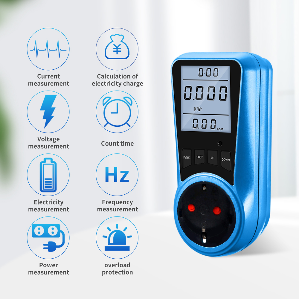 EU Plug Socket Digital Current - Power Tools Uk Review 评论和价格